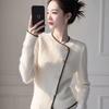 Design-sensible Niche Thickened Sweater Jacket Women's Autumn Winter Knitted Cardigan