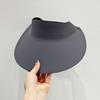 Womens UV Protection Sun Visor Hat With Extra Large Brim Adjustable Breathable Polyester For Outdoor Cycling Beach