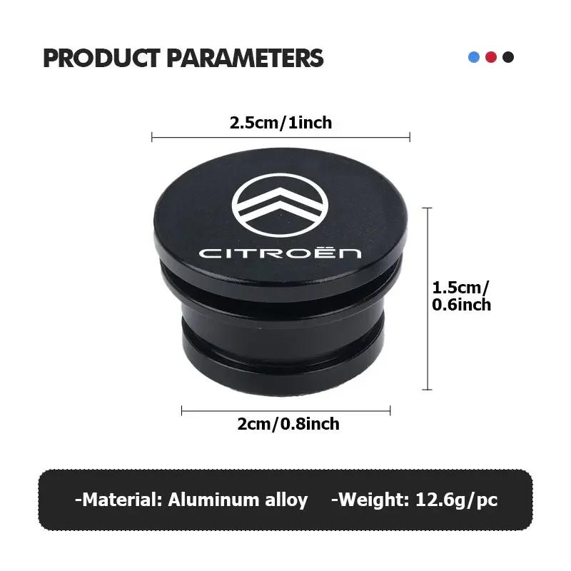 Car Cigarette Lighter Protective Cover Dust Plug Accessories For Citroen C5 C1 C2 C6 C4L DS3 DS4 DS5 C-Elysee Grand Berlingo