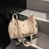 Large capacity bag Women's tote bag College student commuter messenger bag Women's waterproof nylon shoulder bag