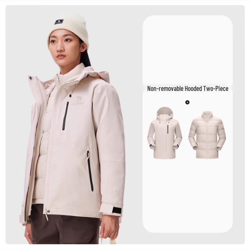 Camel Women s 3-in-1 Windbreaker Jacket M