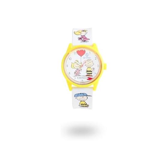 QQ SmileSolar Watch Waterproof PEANUTS COLLECTION Charlie  Sally