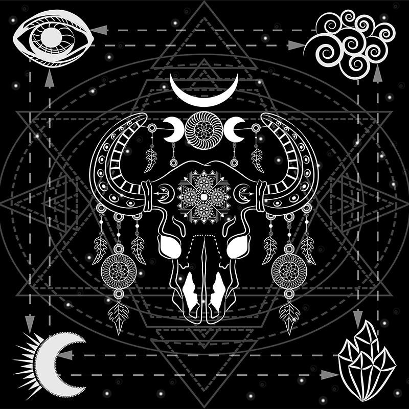 Home Decor Living Room Bedroom Tapestry Decor Hello Summer Mandala Wall Hanging Wall Tapestry