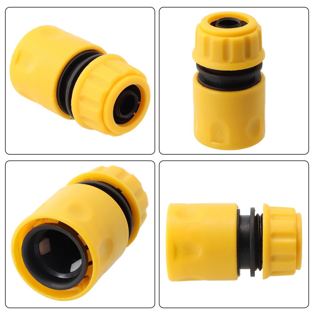 Effective Waterstop Connector for 12mm Garden Hose Quick Release Design Made of Polypropylene for Reliable Use
