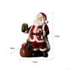Festive Santa Claus Figurine for Home Decor