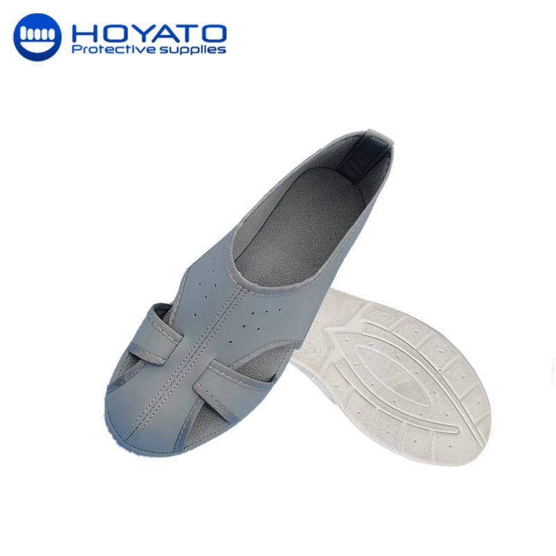 Anti-Static Non-Slip Soft Heel Work Shoes - Comfortable, Wear-Resistant, Dust-Free Gray; 42 белый