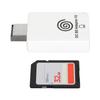 For DC Card Reader Storage Card Reader Adapter with CD for Sega Dreamcast Dreamshell V4.0 Game Machi