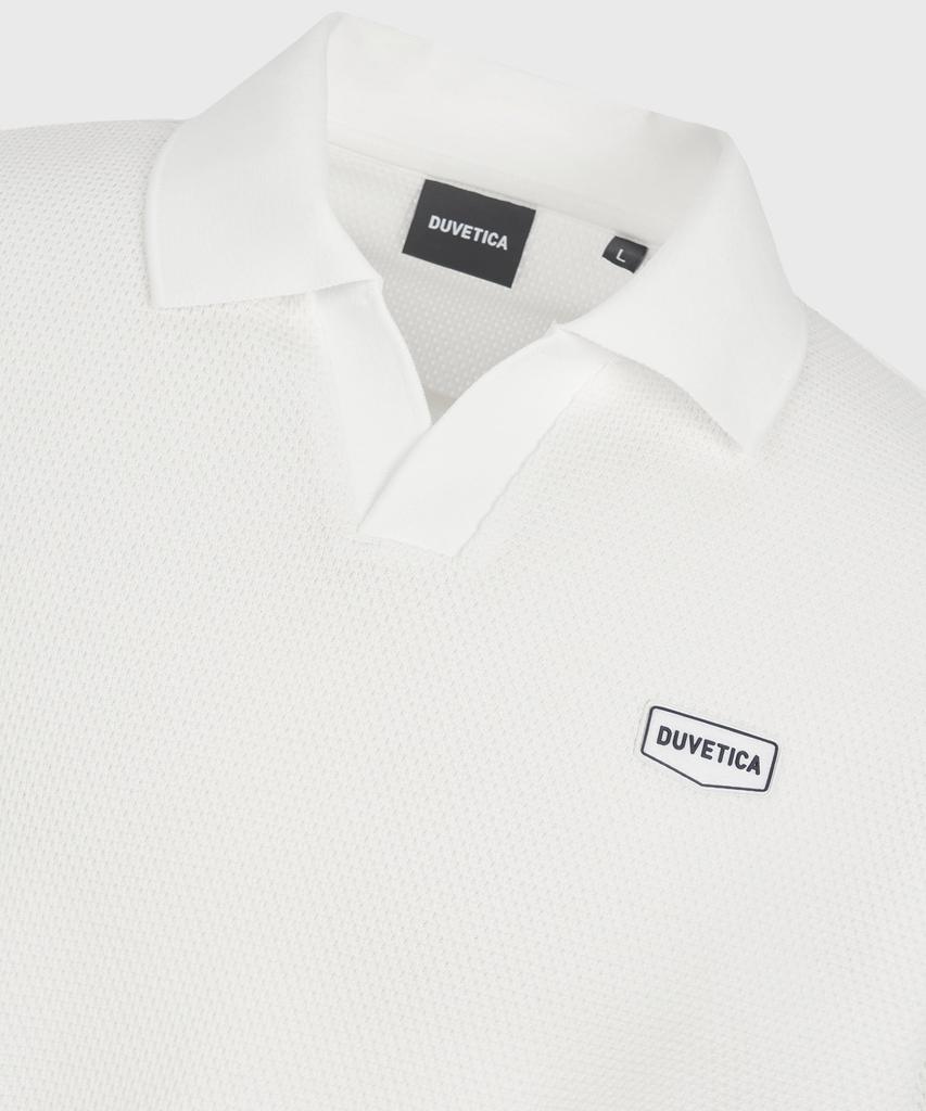 DUVETICA Matarello (Light Ivory) (Men'S Short-Sleeve Polo Shirt)