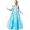 Halloween Princess Dress Adult Costume Frozen Elsa Elsa Elsa Princess Dress Cosplay Makeup Dance