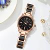 Orologio da Donna in Quarzo Ceramico Sintetico - Design di Nicchia di Alta Gamma