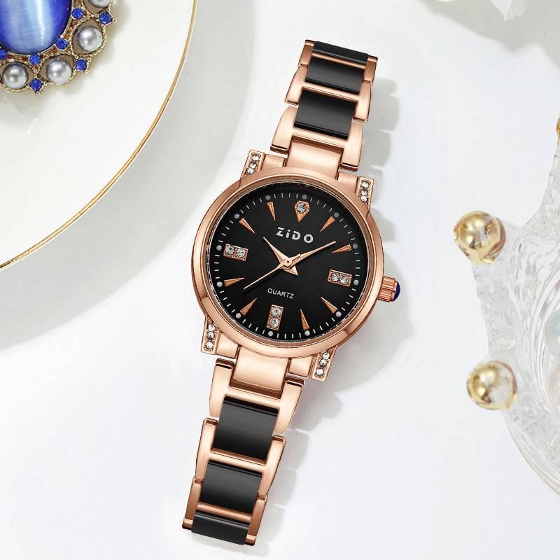 Orologio da Donna in Quarzo Ceramico Sintetico - Design di Nicchia di Alta Gamma