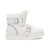 UGG Mini Buckle Short Boots 'White' Women's 1138157-WHT