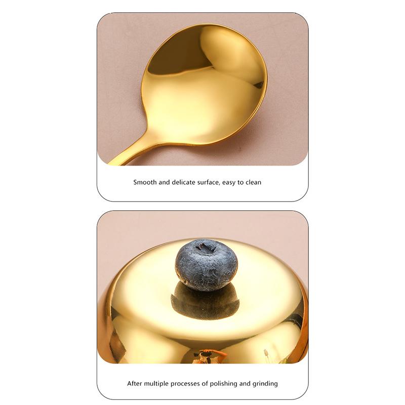 Stainless Steel Sauce Dish Spoon Set Stackable Food Safe Dipping Plate for Kitchen Dinner Party BBQ Sushi Tableware