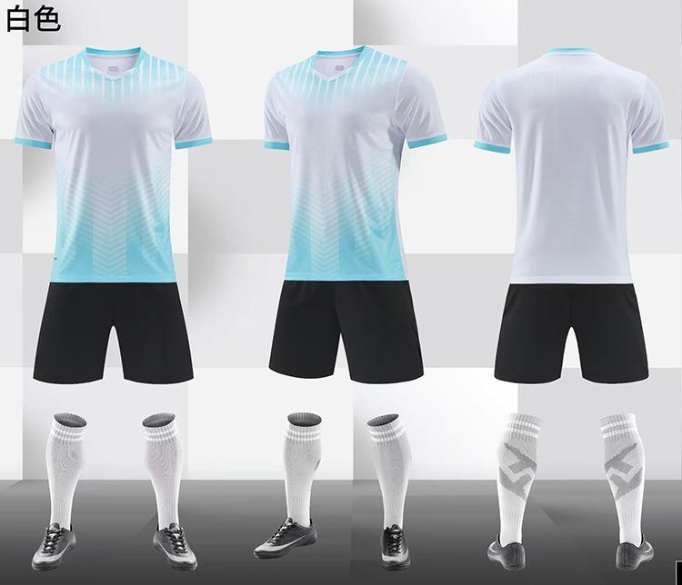 New Jerseys, Football Jerseys, Boys And Girls Jerseys, Student Training Jerseys, Competition Jerseys, Short-Sleeved Printing, Breathable Summer