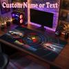 Pittsburgh Steelers Customized Name Text Mouse Pad, Large Desk Mouse Mat Personalized Home Office Present