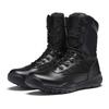 Fashion Army Boots Men Military Boots Spring Summer Army Boots Tactical Black Brown Men Casual Shoes Solid Anti-Slip Male Casual Sneaker