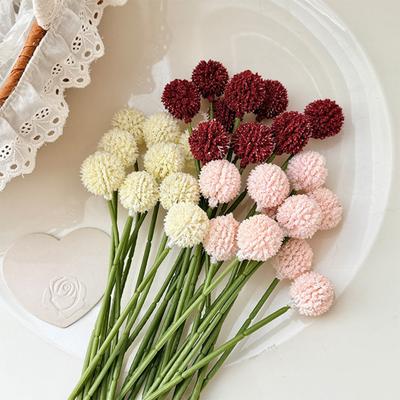 Simulated Dandelion Flower Branches Artificial Dandelion Plants for Home Office Party Decorations DIY Floral Arrangements