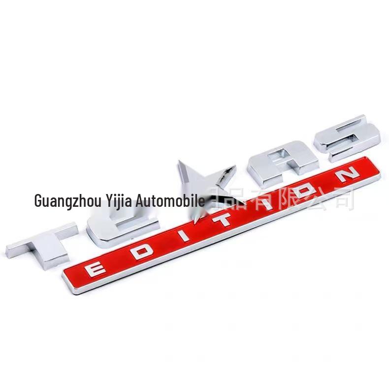 JEEP Off-Road Modification Texas Side Door Emblem Sticker for Wrangler and Compass