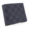 LOUIS VUITTON  N60053 Damier Grafitte Bifold Wallet black mens