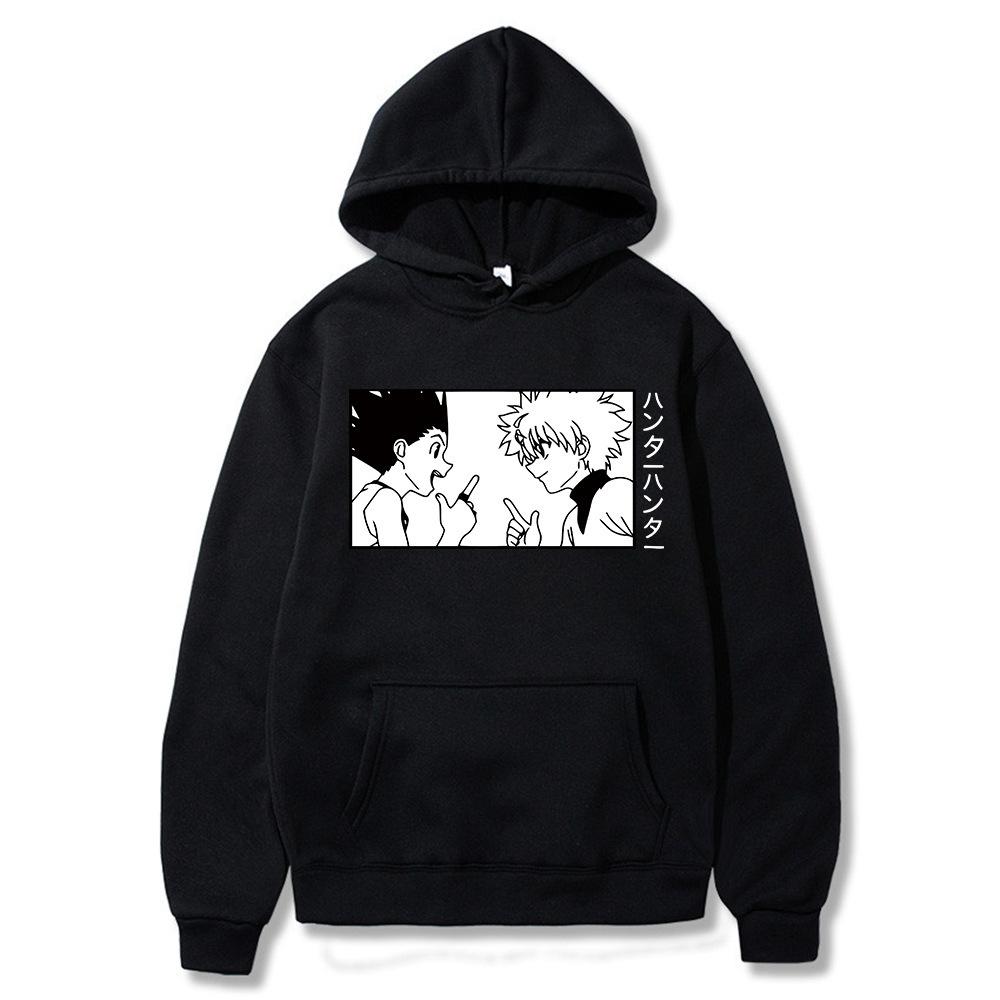 Full-time Hunter Hooded Sweater Casual Loose Hoodie Men's and Women's