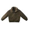 Vintage Solid Fur Collar Hooded Sweatshirt Autumn Winter Zipper Y2K Retro Fleece Jacket Harajuku Plush Dark Fashion Outfits 2025