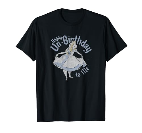 Disney Alice in Wonderland Happy Un-Birthday To Me T-Shirt