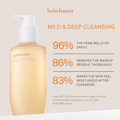Sanfter Reinigungsschaum 200ml + ZUFÄLLIGES GESCHENK