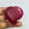 Natural Red Mozambique Ruby 196.89ct Heart Cut Certified Loose Gemstone