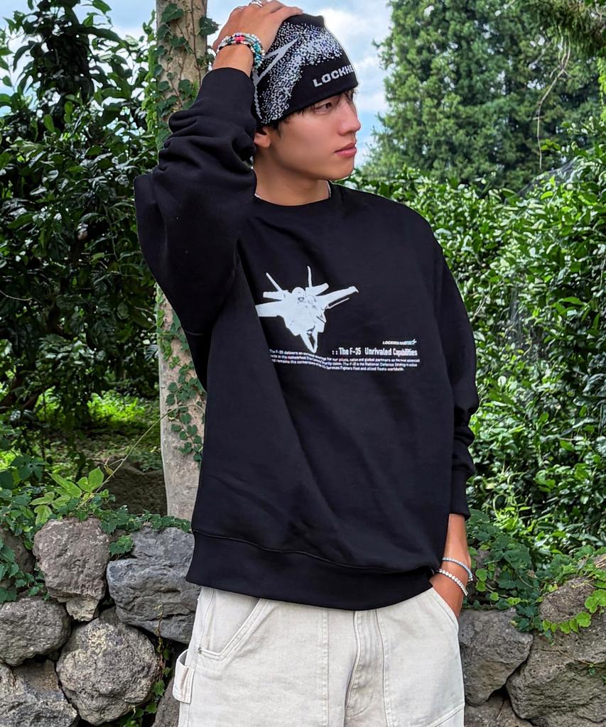 LOCKHEED MARTIN Lm F-35 Sweatshirts(L45Utl011Blk)