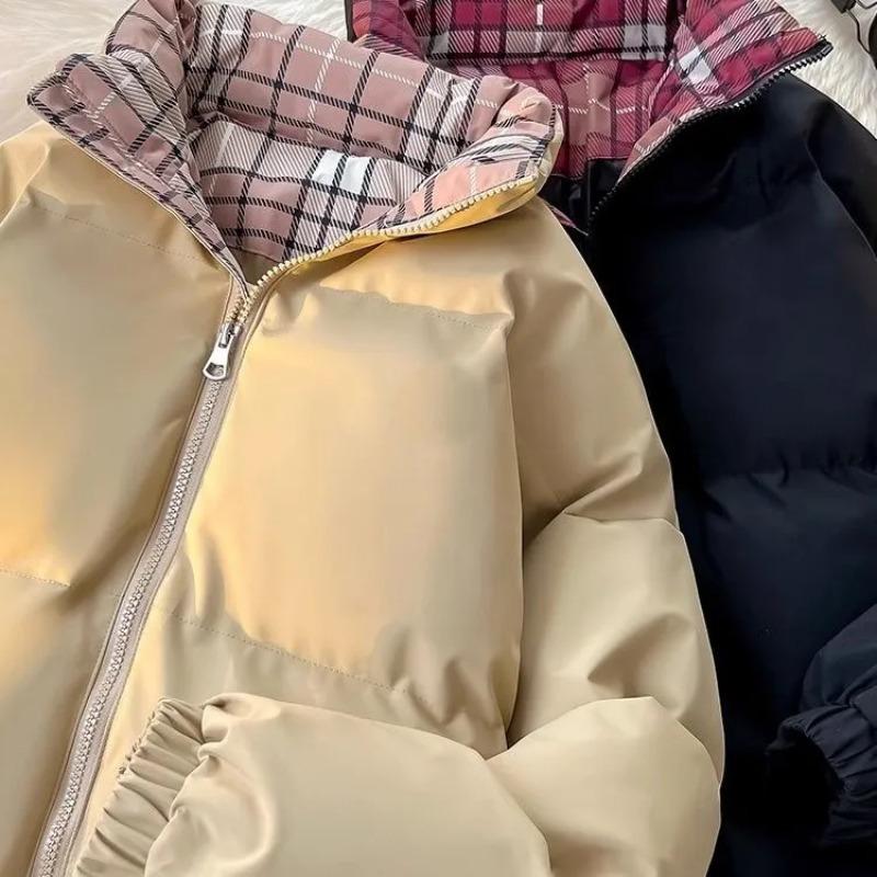 Cotton Clothing Stand Collar Cotton Clothing for Winter New Thickened Bread Couple Cotton Coat Jacket