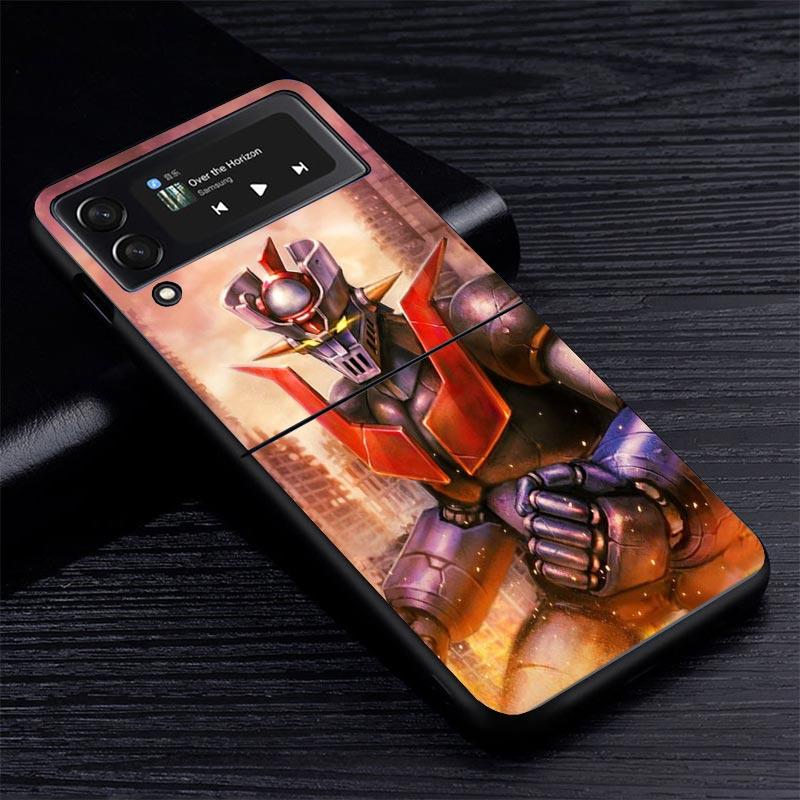 Manga Mazinger Z Anime Z Flip 7 Phnoe Case For Samsung Z Flip 6 5 4 3 5G Galaxy ZFlip7 ZFlip4 ZFlip5 ZFlip6 ZFlip3 Phone Cover 4