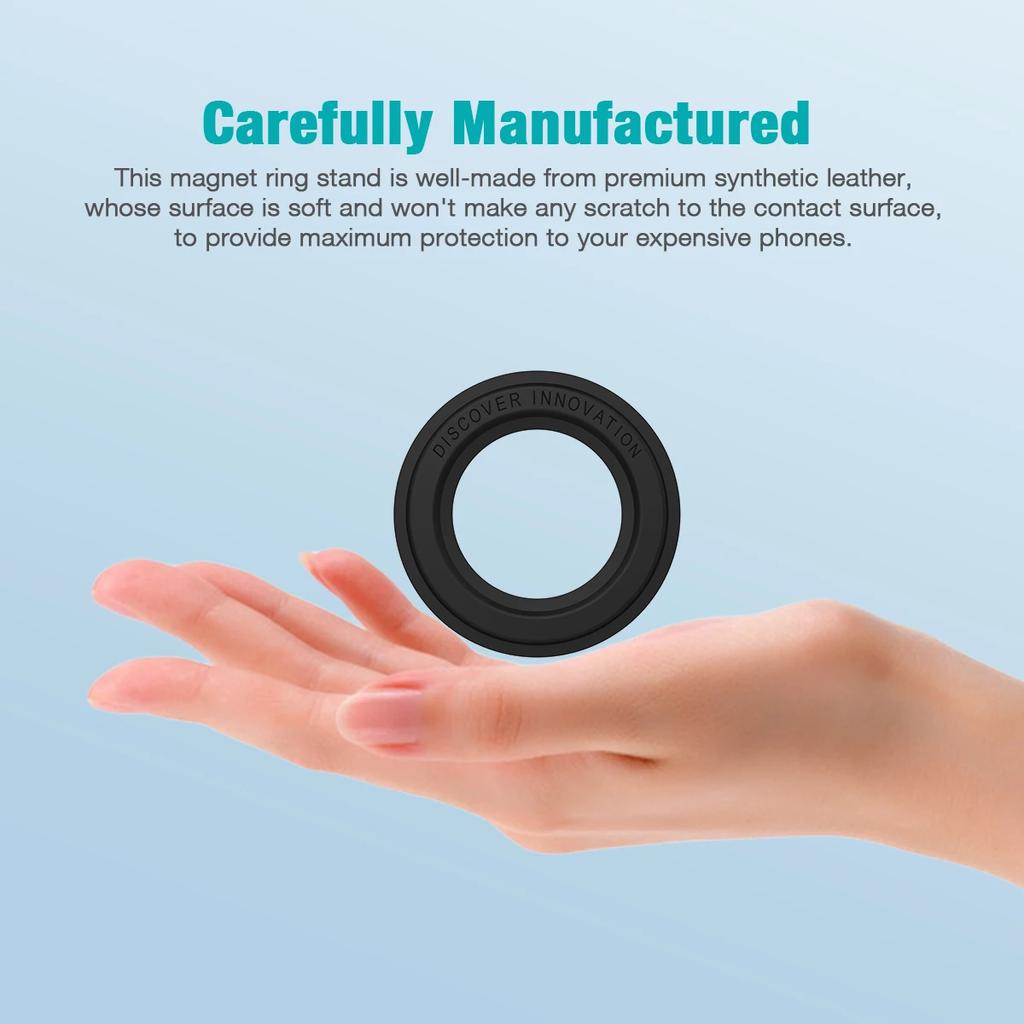 For MagSafe iPhone 15 14 13 12 Mini Pro Max Strong Magnetic Ring Holder Wall Mount Magnet Phone Holder Stand for Magsafe Phones