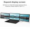 Laptop Screen Extender 13.3" FHD IPS Laptop Monitor Extender Dual Screen Type-C 3.1 Portable