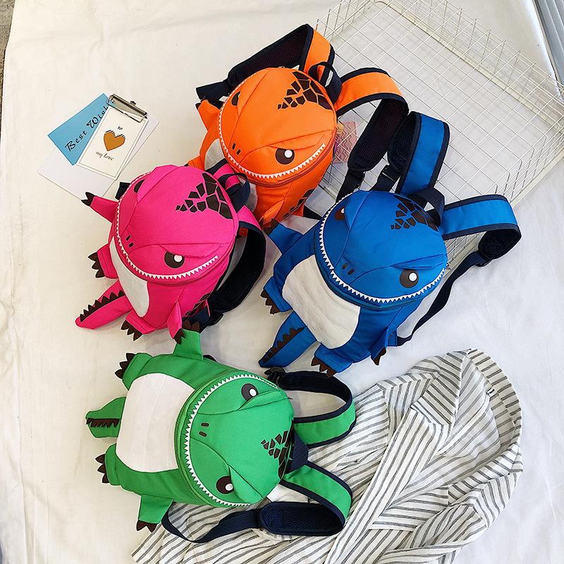 Children'S Backpack Cartoon Cute Boys And Girls Kindergarten School Bag Little Dinosaur Backpack