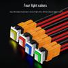 Rectangular Metal Illuminated Push Button Switch