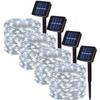 Outdoor Solar String Light LED Fairy Garland Copper Wire Light Garden Yard Party Christmas Decoration Lamp 8 Mode