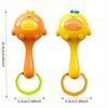 Baby Sensory Toys with Rattles - Multicolor Tactile Stimulation Toys for Motor Skills Development, Gripping & Ringing Sounds