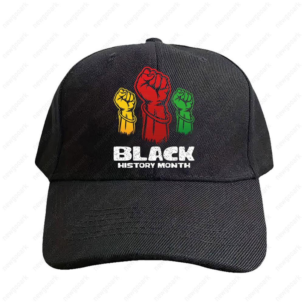 Black History Month February Adult Graphic Baseball Cap Adjustable Streetwear Women Unisex Baseball Caps Peaked Hat Adjustable