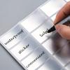 160PCS/Set Label Stickers, Easy To Tear Without Leaving Glue, Very Suitable for Office and Home Use Storage Organizador