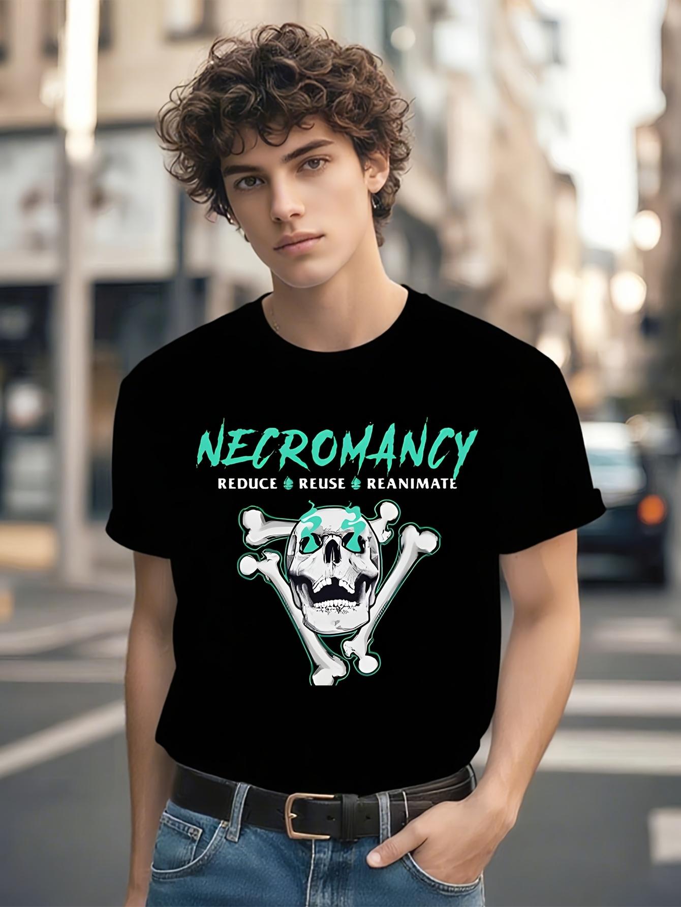 Vintage Tshirt Vintage DND Necromancy Spell Graphic Tshir... XXXXL