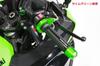 POSH FAITH Motorcycle Supplies Handlebar End Middle Weight Bar End Kawasaki Genuine Handle M8 Type ZRX1200DAEG and Others Plated Bar End Cap