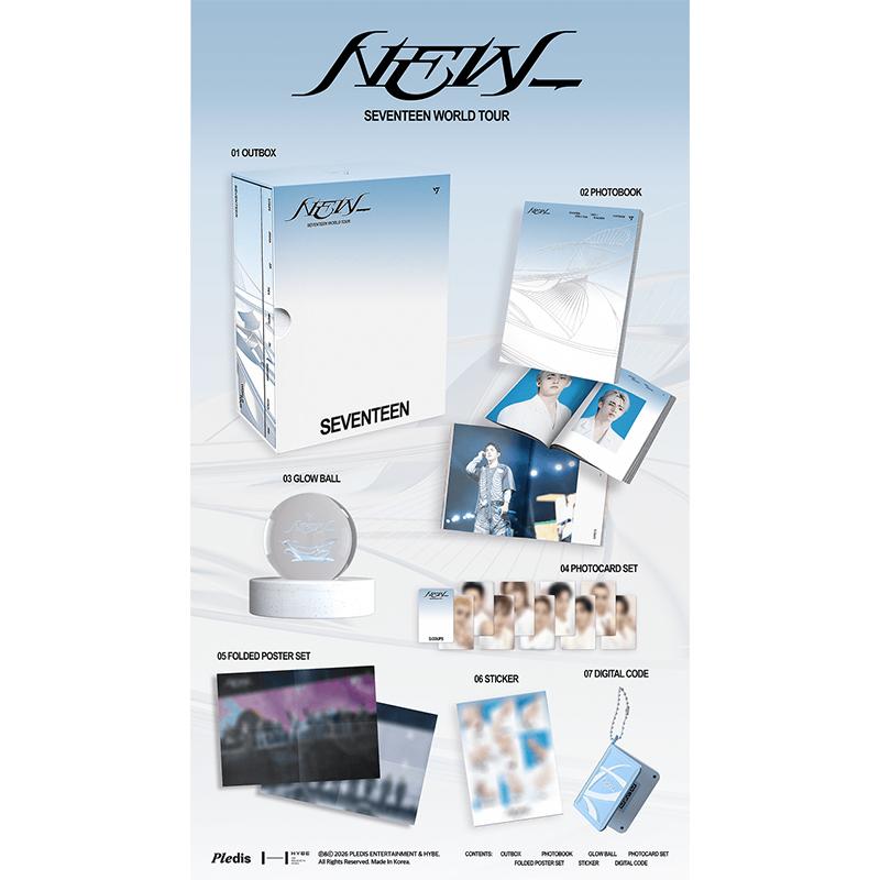 [Pre-order] SEVENTEEN WORLD TOUR [NEW] DC (Online Benefit)