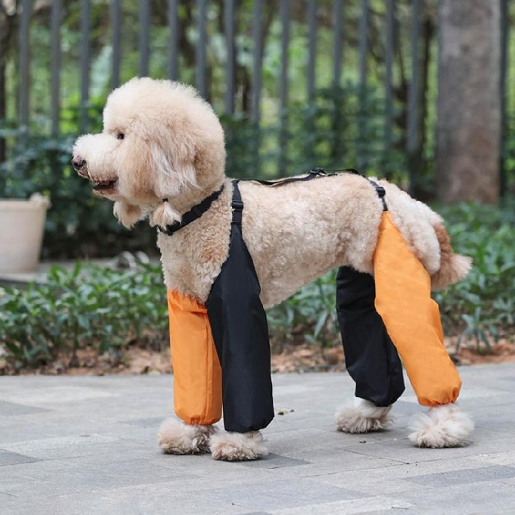 Waterproof Leggings for Dogs Protective Sleeves for Front Rear Legs Durablity