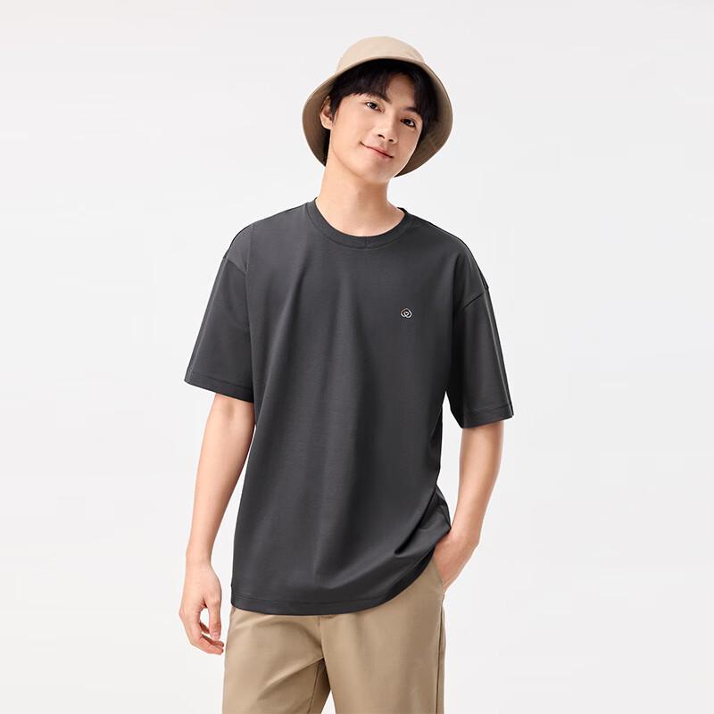 PurCotton 2025 New Style Cool-Touch 100% Cotton Crew Neck T-Shirt M
