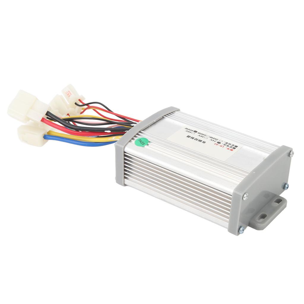 Electric Bike Brushed Motor Controller Kit Brush Motor Speed Controller with Twist Grip Set 24V 800W