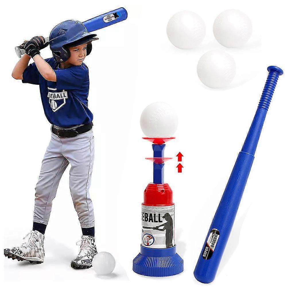 Machine de Lancer Automatique de Baseball pour Enfants Jouet d'Extérieur Intérieur Sport de Loisir Interactif Parent-Enfant Ensemble de Baseball