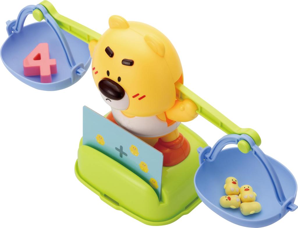 Iwaya What's Number? 1 Piyo + 2 Piyo Educational Toy, Ages 3 and Up, 9104-1