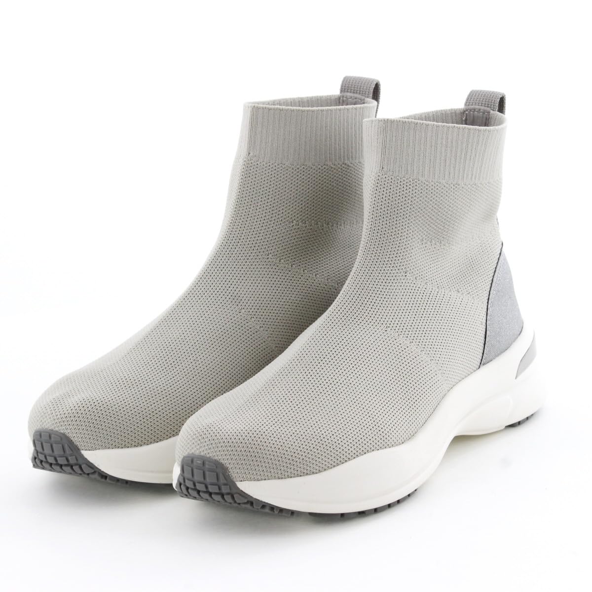 

ХИМИКО/Himiko/Вязаные ботинки-кроссовки/637302 Серый S