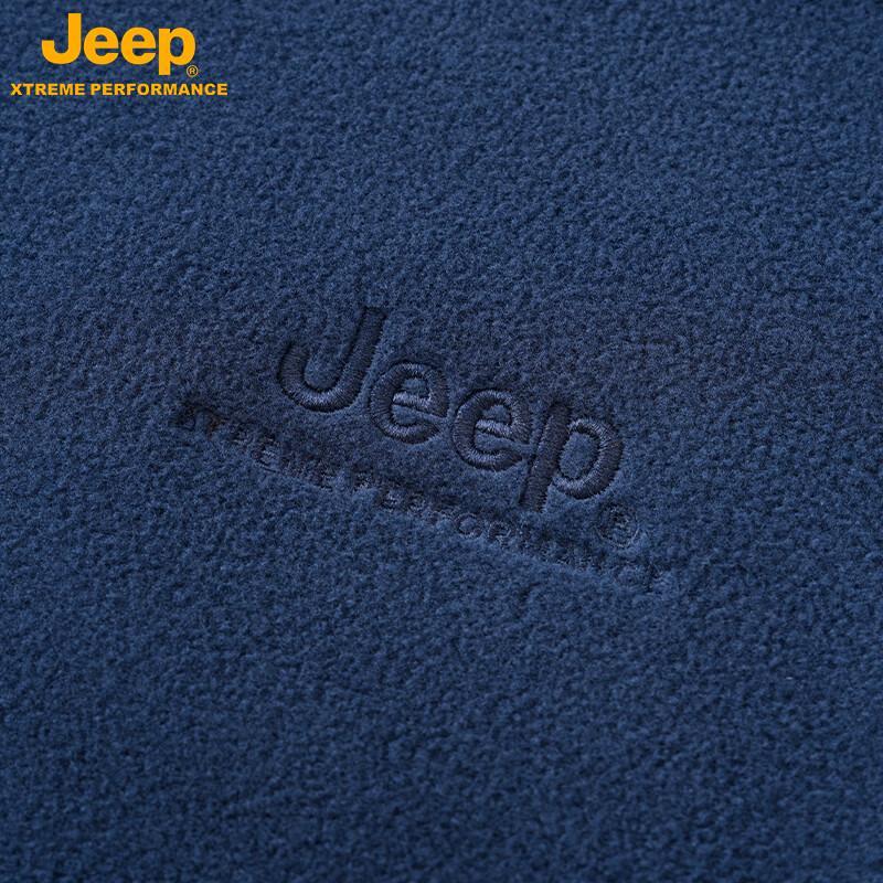 JEEP Unisex Outdoor Warm Fleece Jacket