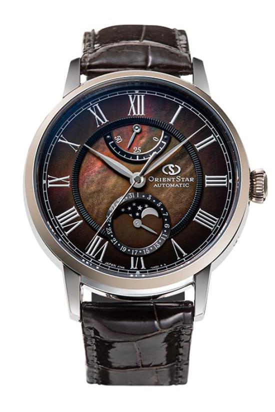 

[Orient Star] Автоматичний годинник ORIENT STAR, механічний, зроблено в Японії, 2 роки гарантії від місцевого виробника M45 F7, механічний, Moon Phase Limited